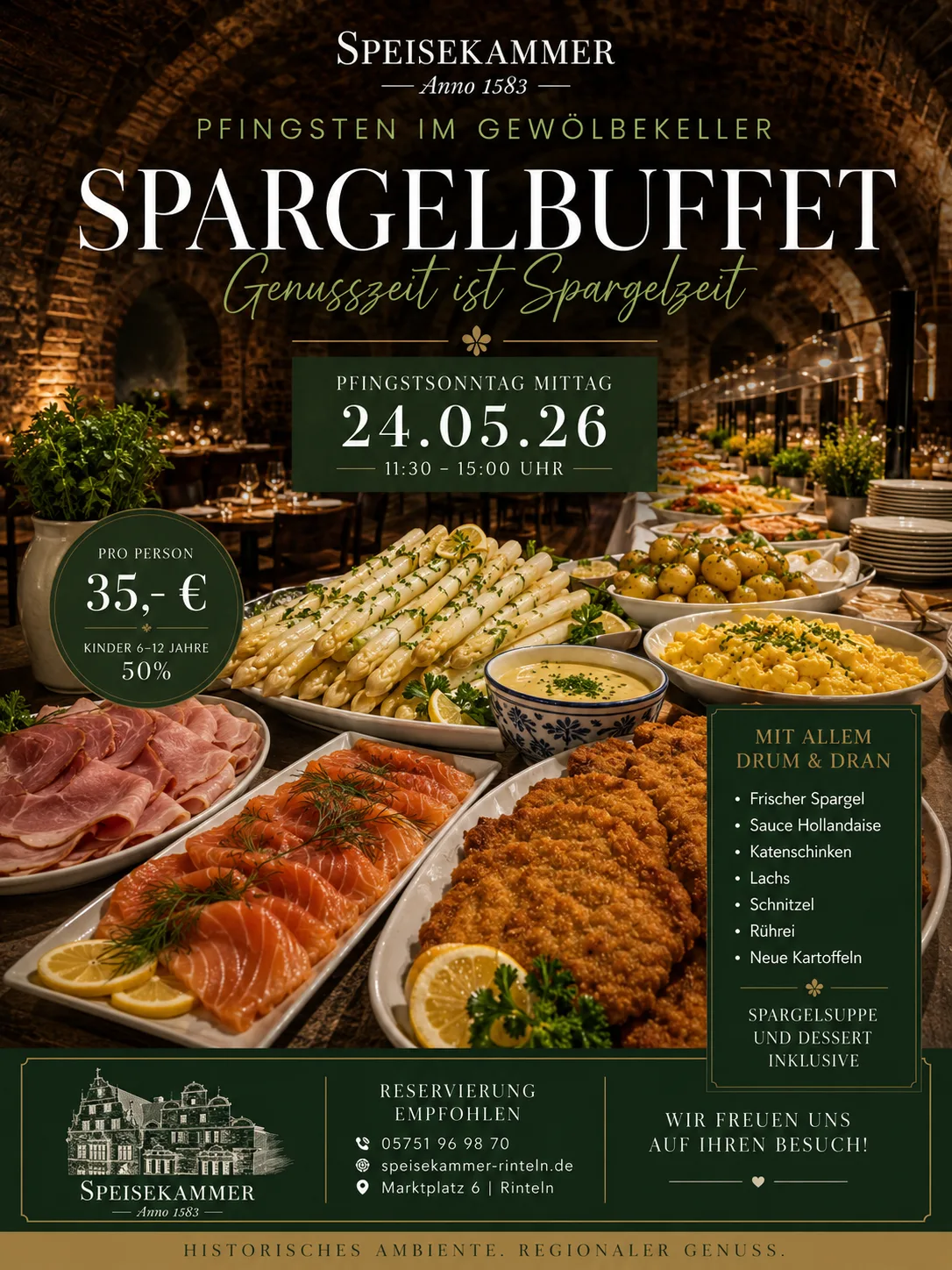 Speisekammer Anno 1583 — atmosphere