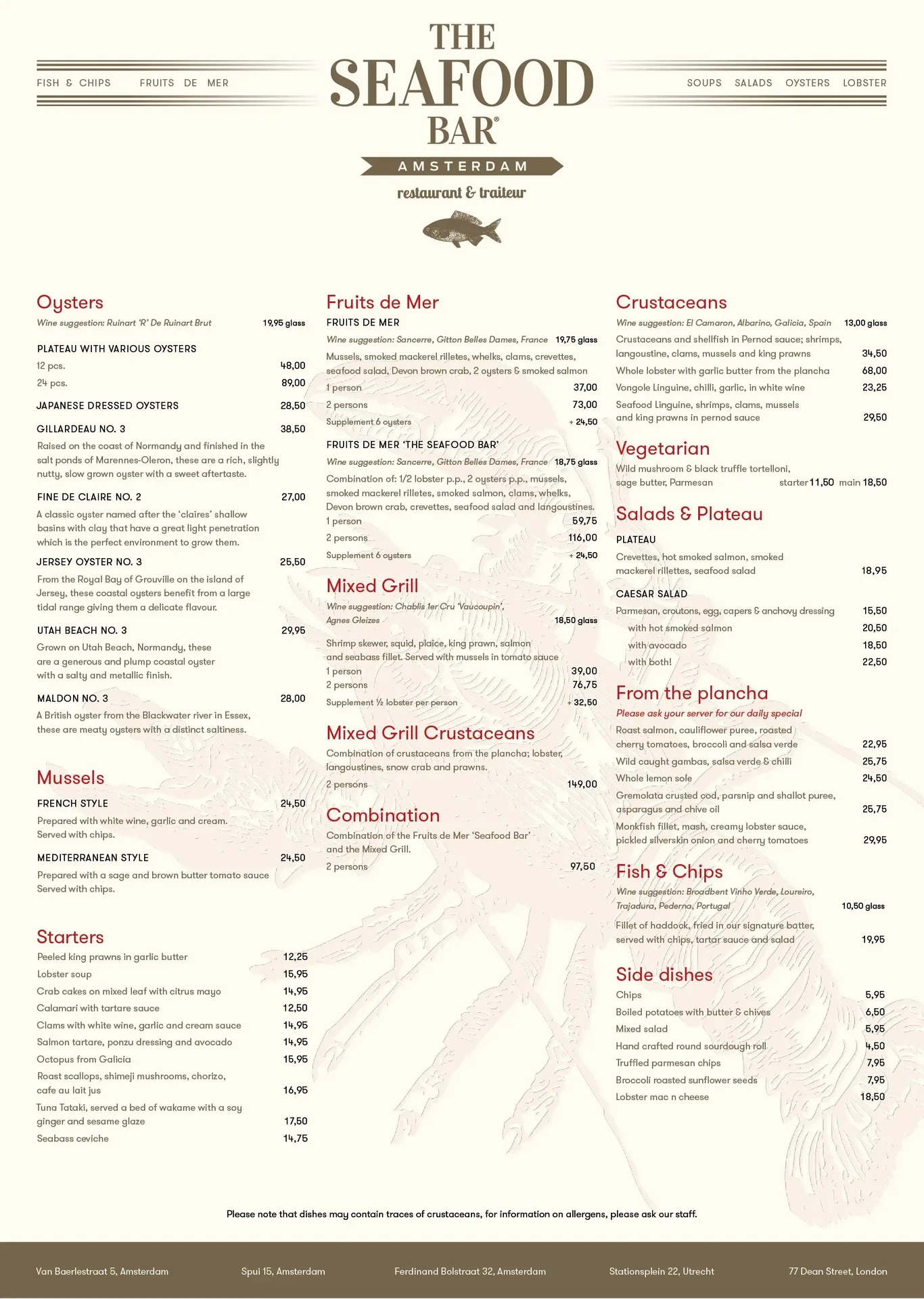 The Seafood Bar van Baerlestraat — photo 48