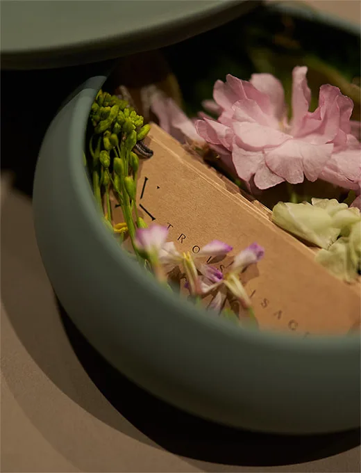 TROIS VISAGES — food