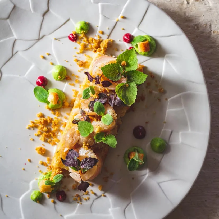 Auberge des Aryelets — food