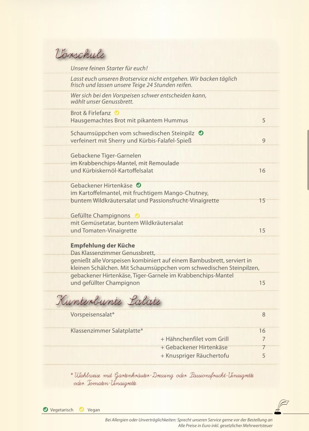 Restaurant Klassenzimmer — photo 67