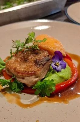 Restaurant St. Georges — food
