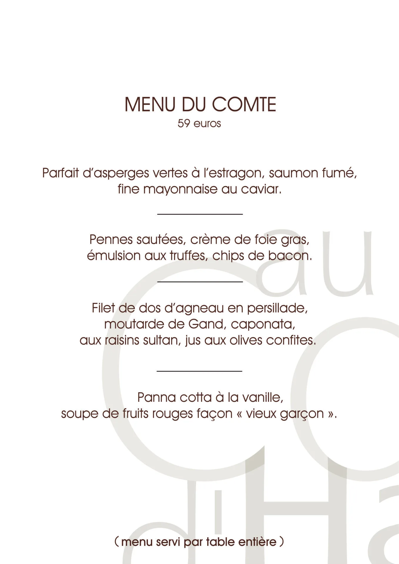 Au Comte d'Harscamp — photo 24