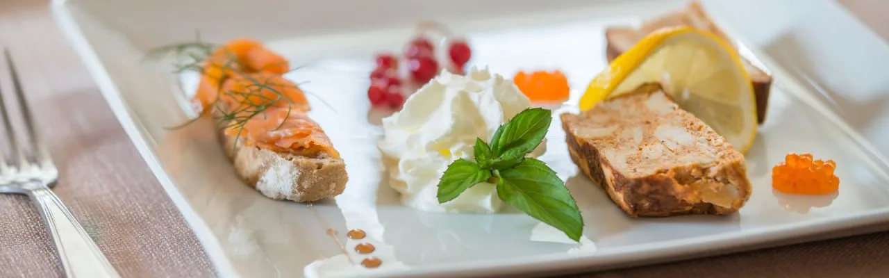Auberge Le Cabaliros — food