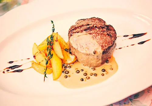 Restaurant Borcharding — food