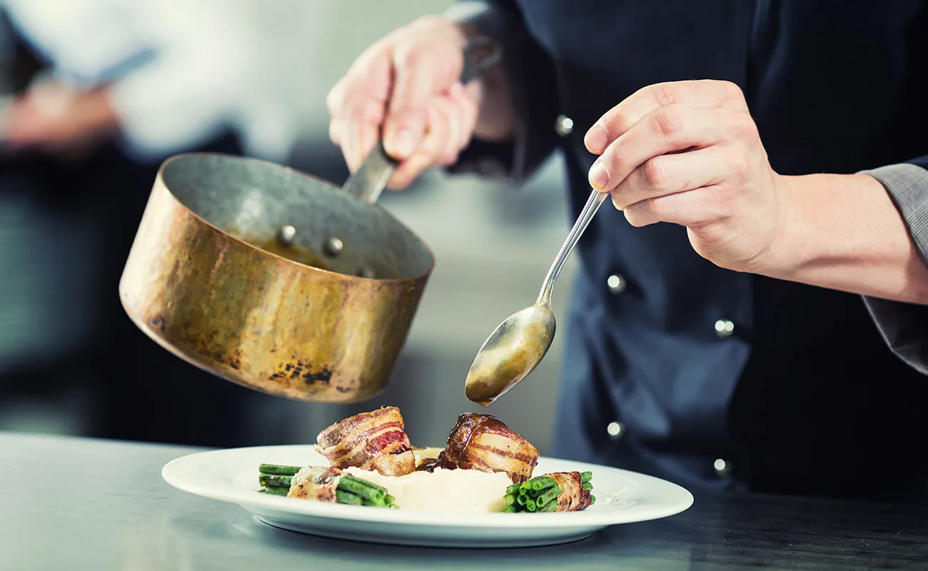 Restaurant Landgang — kitchen