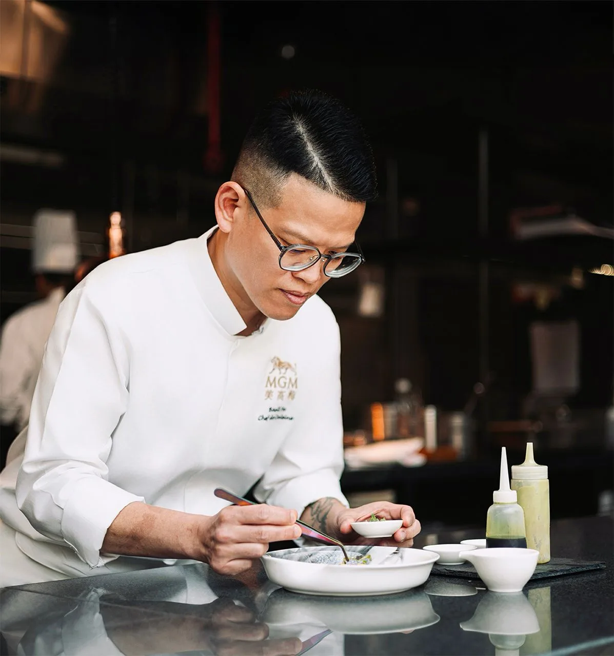 Grill 58 — kitchen