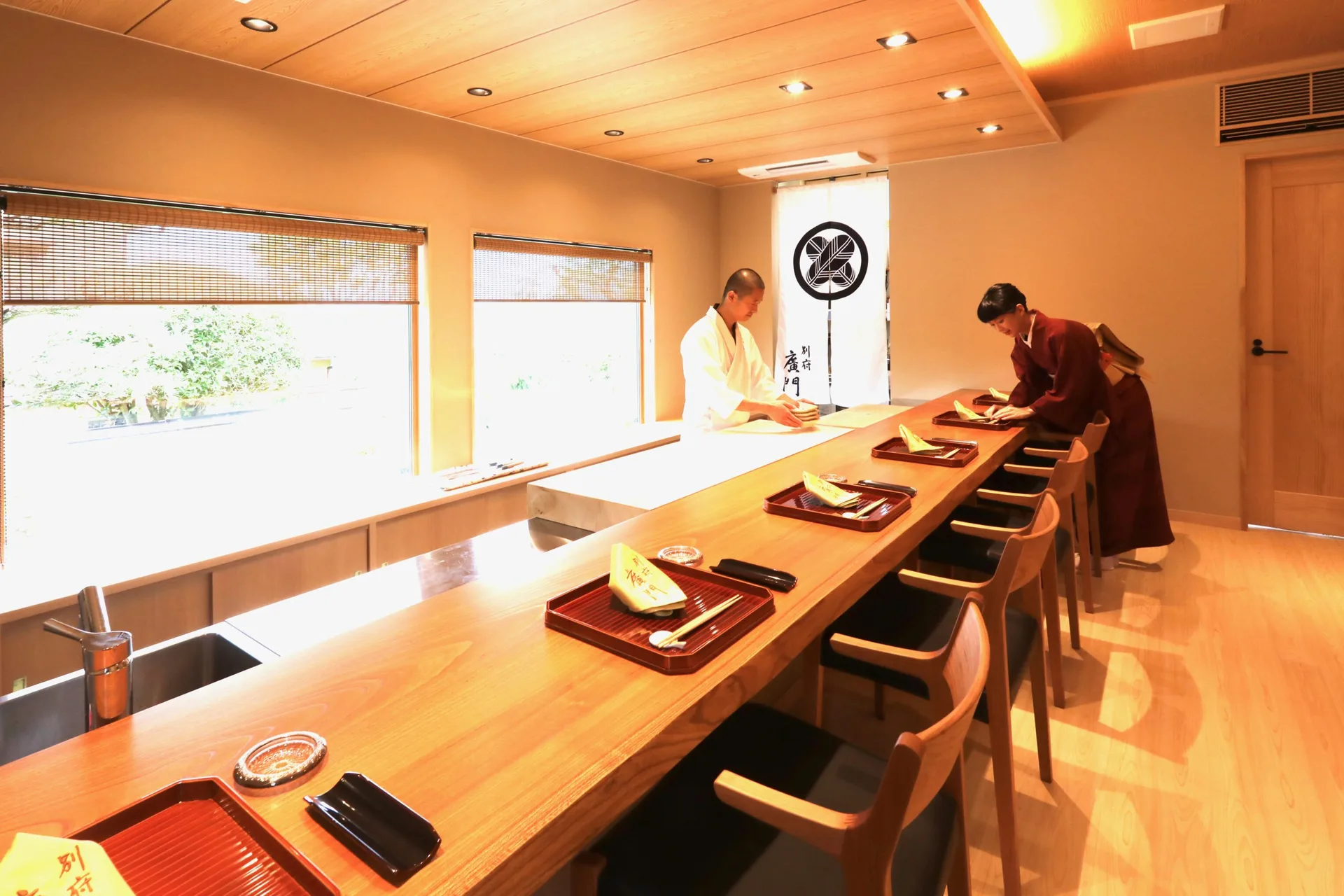 Japanese cuisine Beppu Hirokado — photo 17