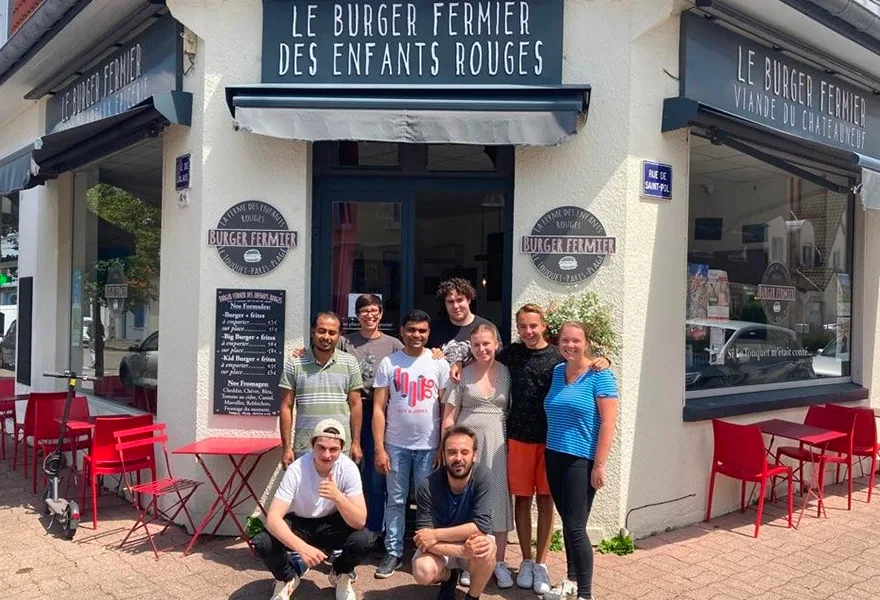 Burger fermier des enfants rouges — photo 11