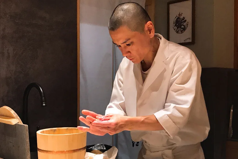 Sushi Murakami Jiro — kitchen