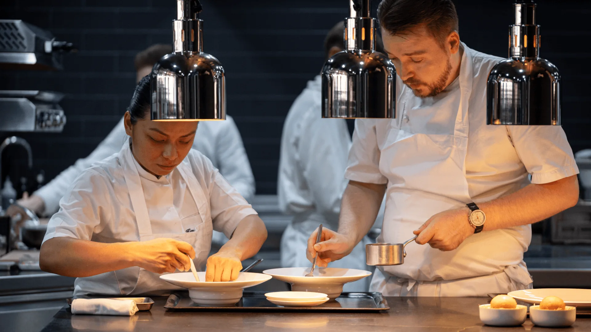 Restaurant Gordon Ramsay — kitchen