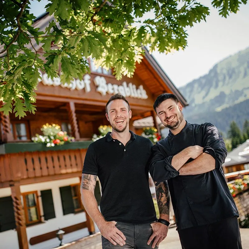 Bergblick der Gasthof — kitchen