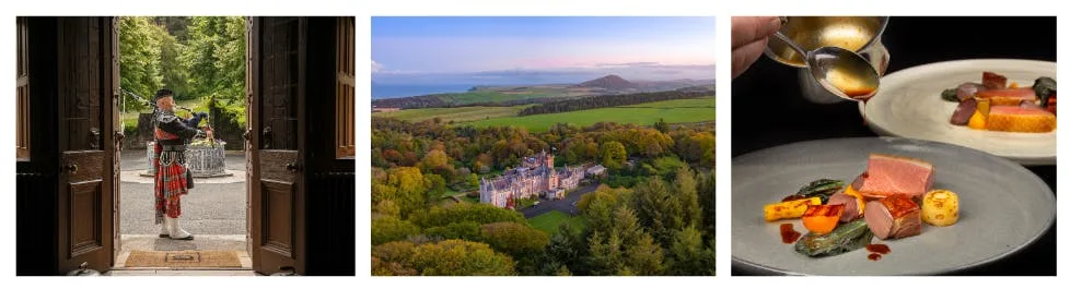 Glenapp Castle Restaurant — food