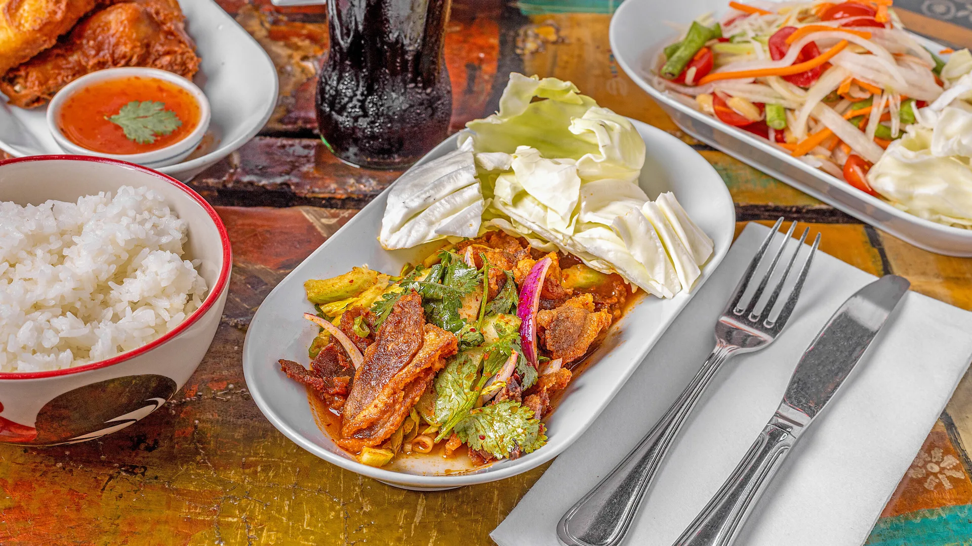 Lung Yai Thai Tapas — food