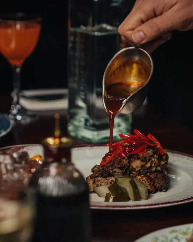 Blacklock Shoreditch — food