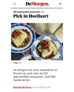 Plek — food