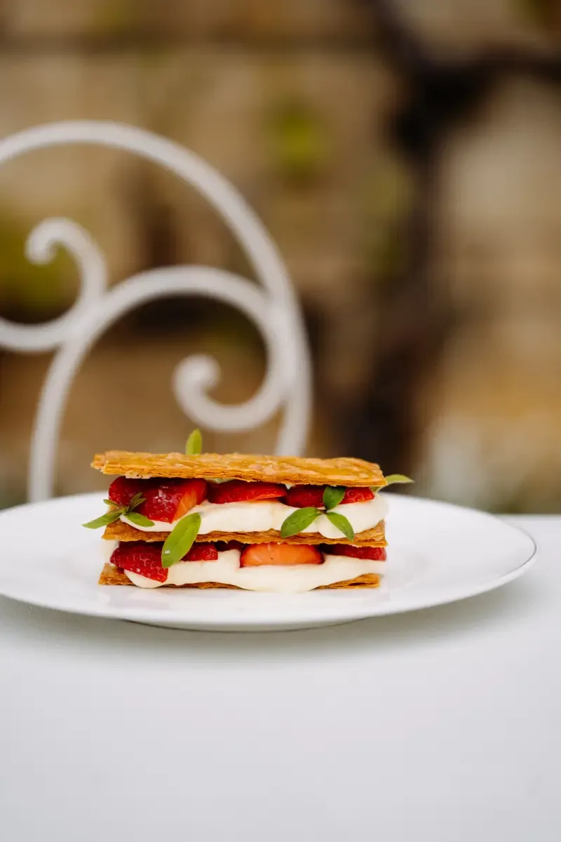 Château Neercanne — food