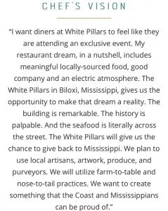 White Pillars Restaurant and Lounge, Biloxi