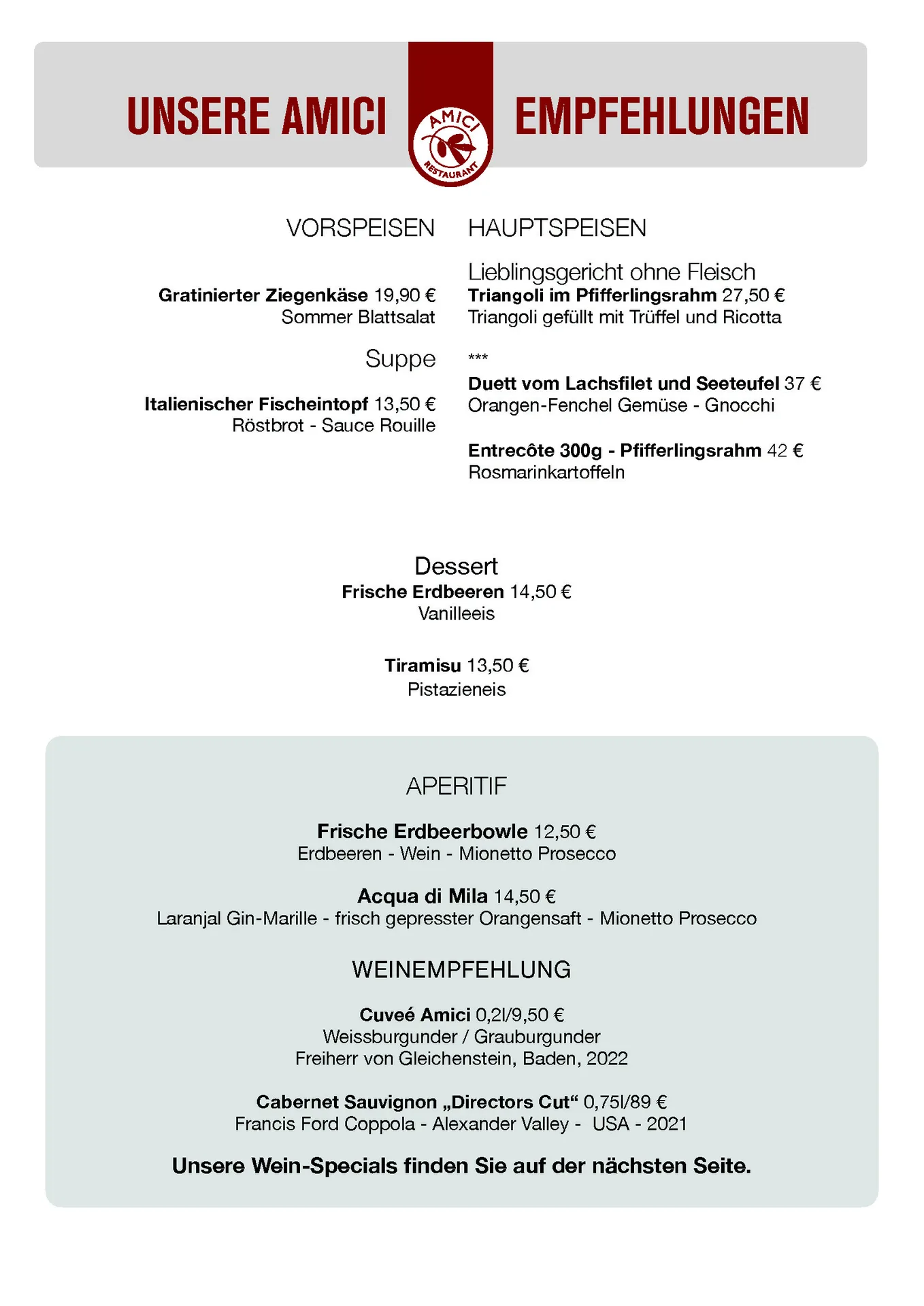 Restaurant Amici — photo 32