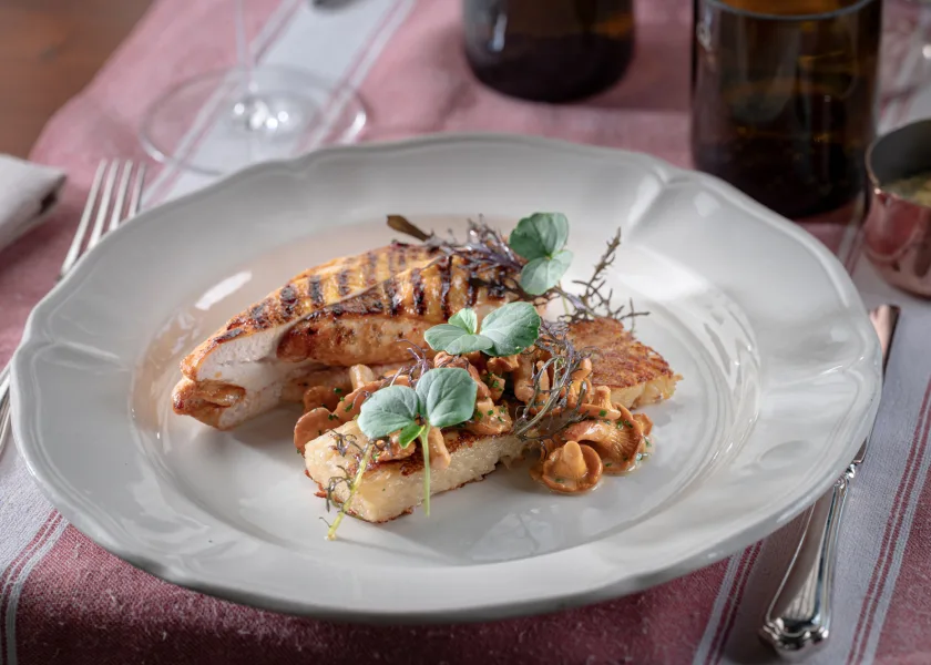La Table du Lavoir - Les Sources de Caudalie — food