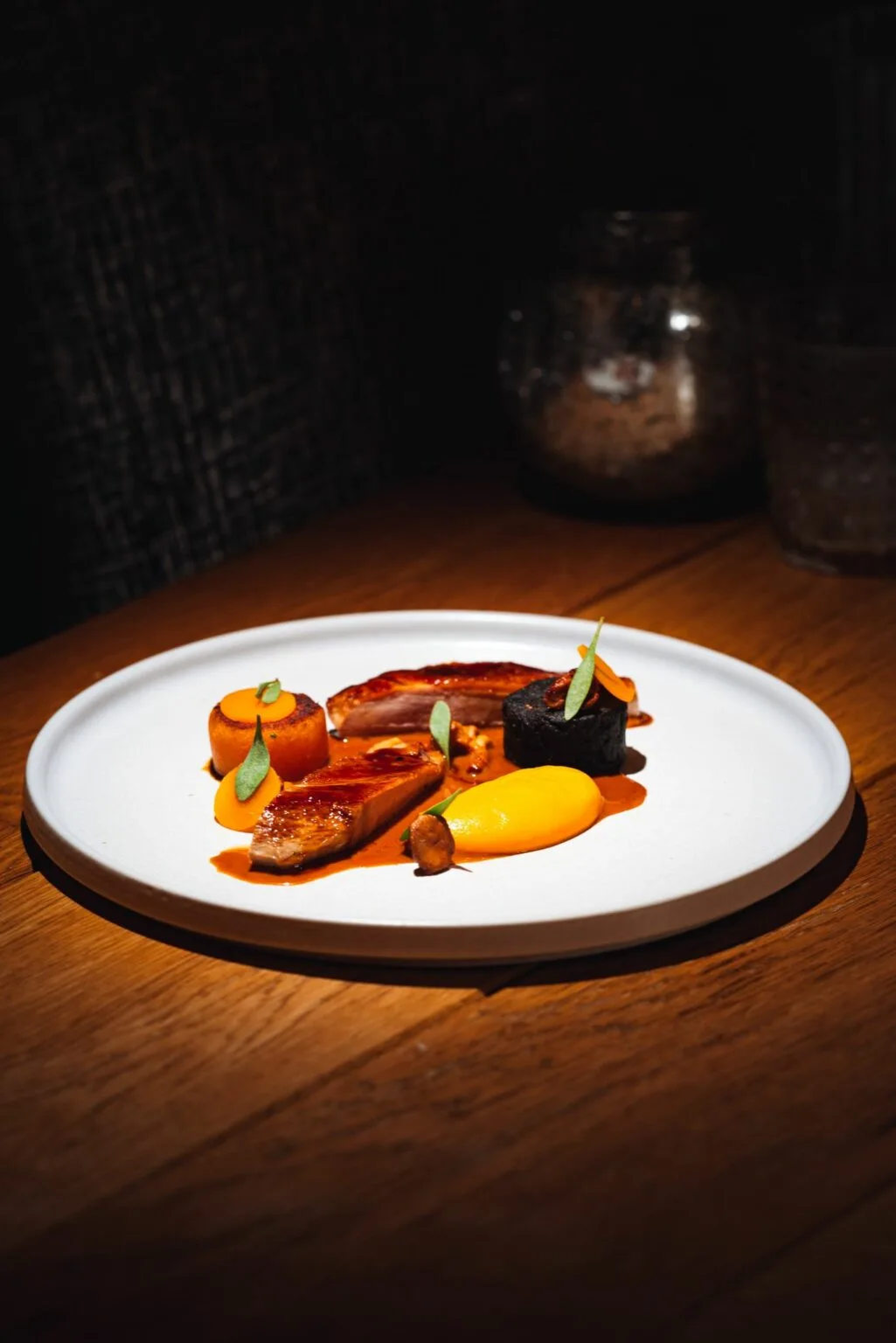 Shibden Mill Inn — food