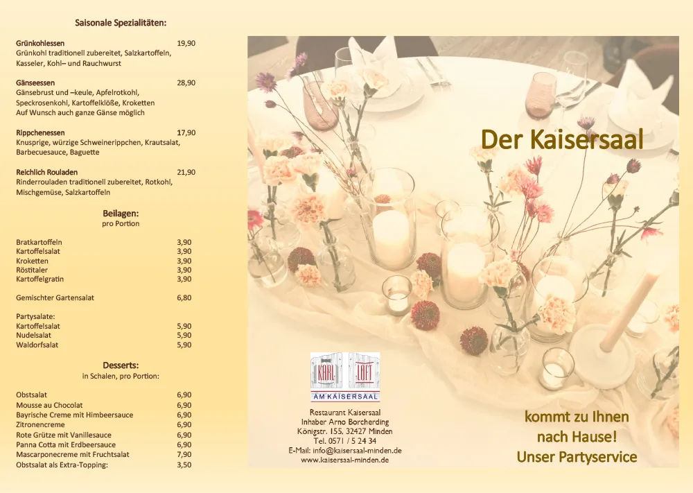 Restaurant Kaisersaal — photo 4