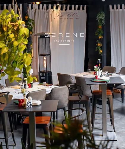 La Villa Italian Restaurant & Wine Bar — atmosphere