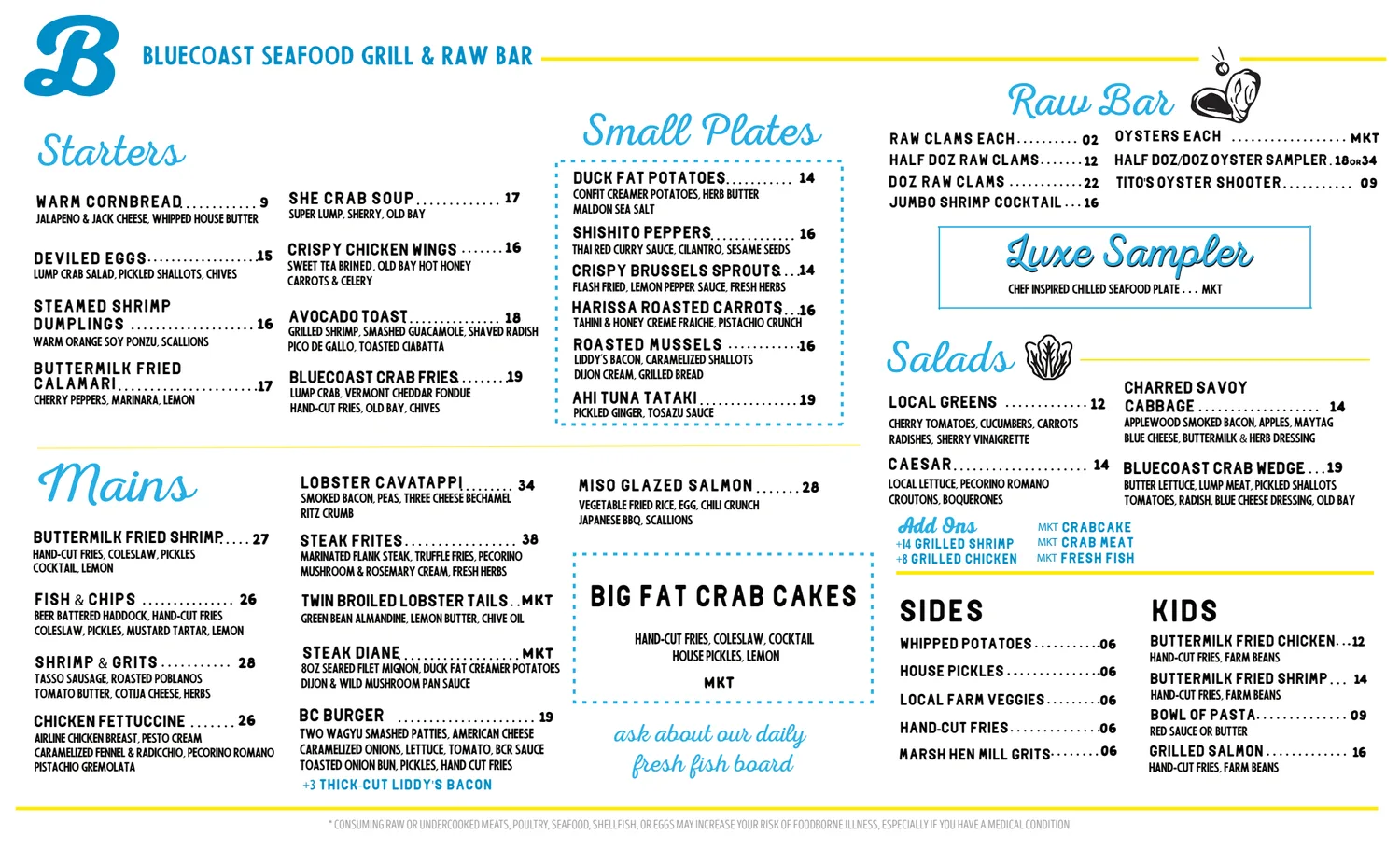 Bluecoast Seafood Grill + Raw Bar — photo 21