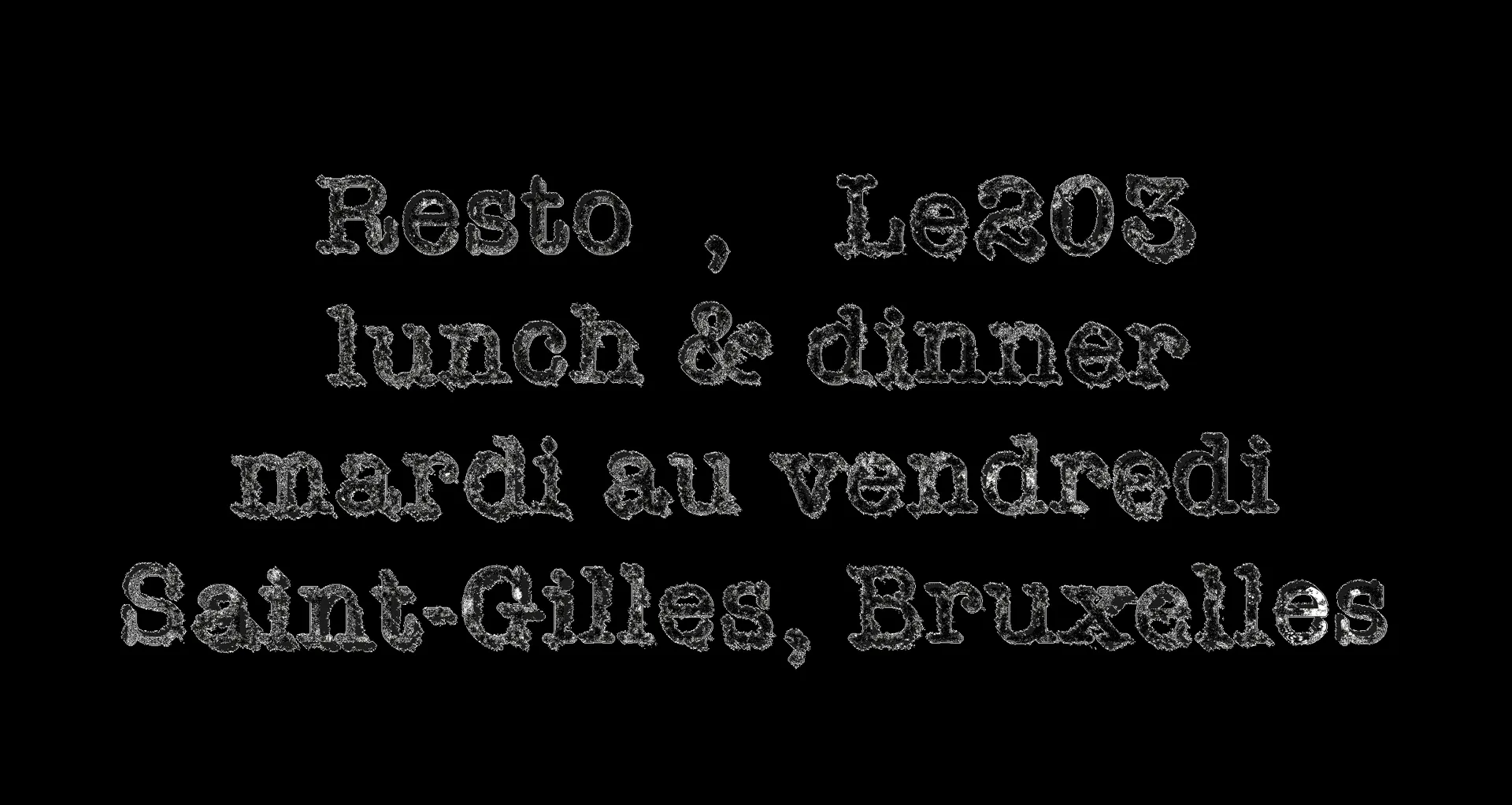 Le 203 — kitchen
