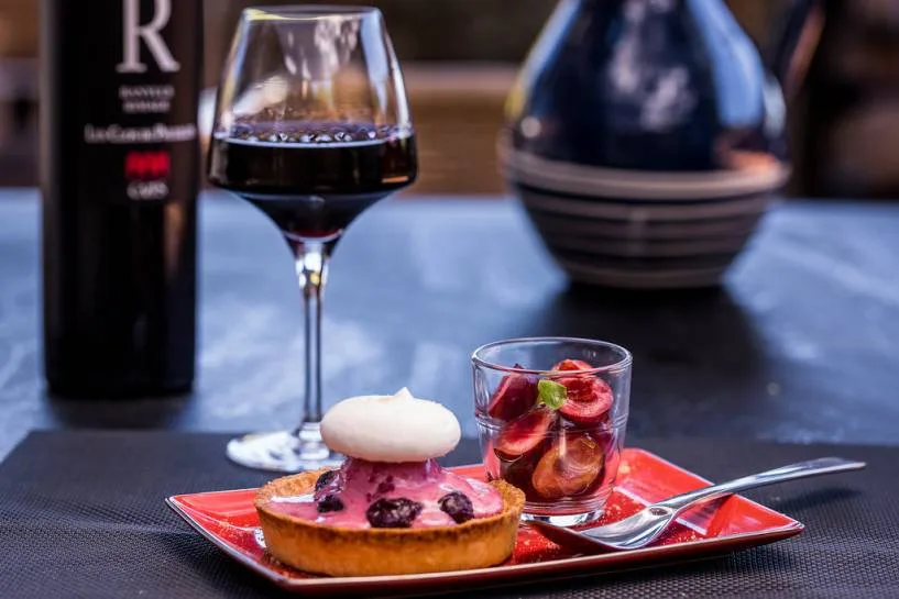 Les Clos de Paulilles — food