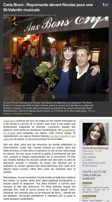 Aux Bons Enfants, Cannes