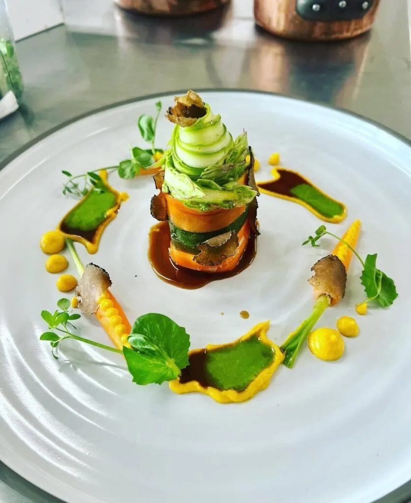 L'Aube des Sens — food