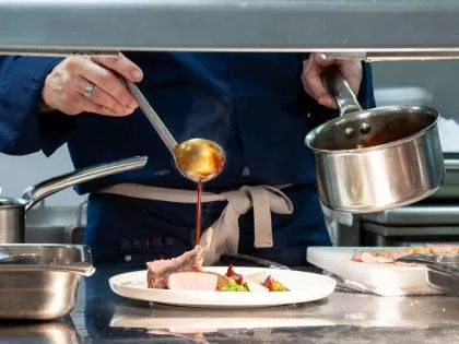 Les Grands Arbres - Verte Vallée — kitchen