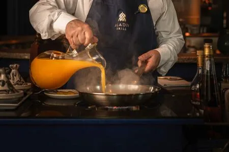 Aladin Grill — kitchen