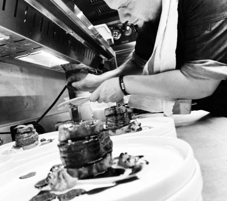 Restaurant Landhaus Schieder — kitchen