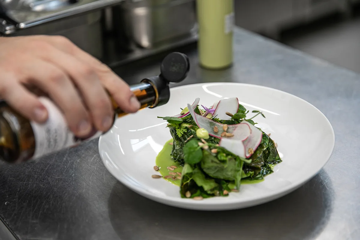 Restaurant Messerschmitt — food