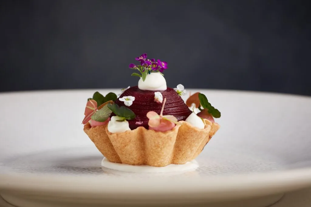Lympstone Manor — food