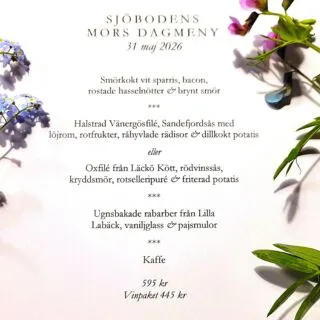 Restaurang Sjöboden — food