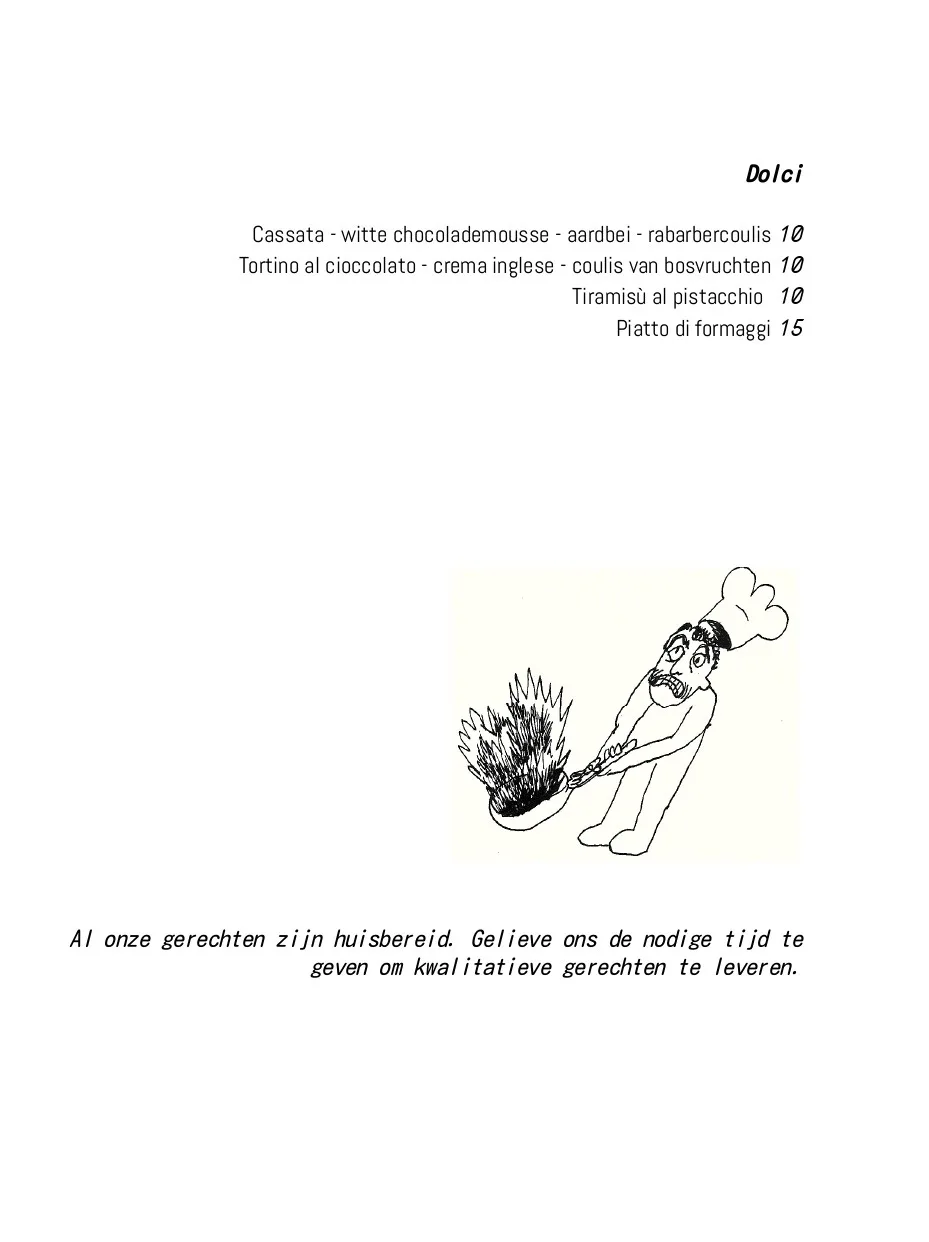 Il Mezzogiorno — kitchen