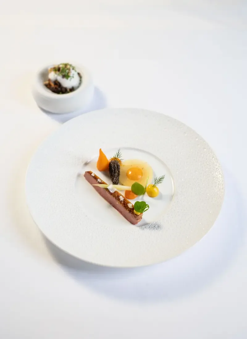Château Neercanne — food