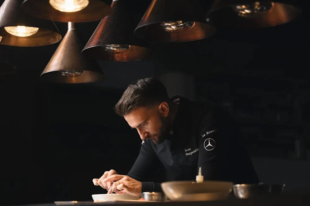 Tschuggen Grand Hotel — kitchen