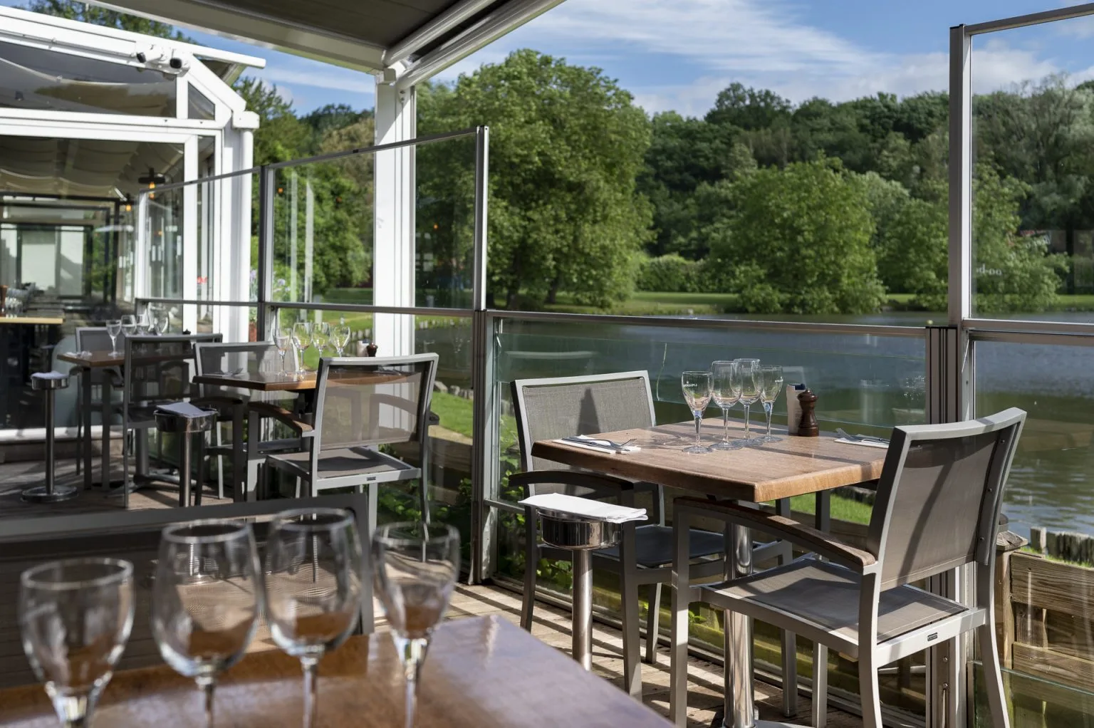 Brasserie du Lac — atmosphere