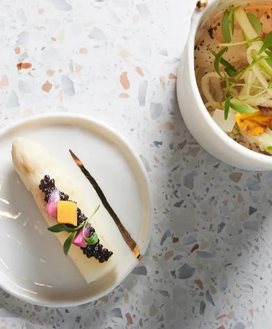 La Roseraie — food