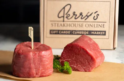 Perry's Steakhouse & Grille — food
