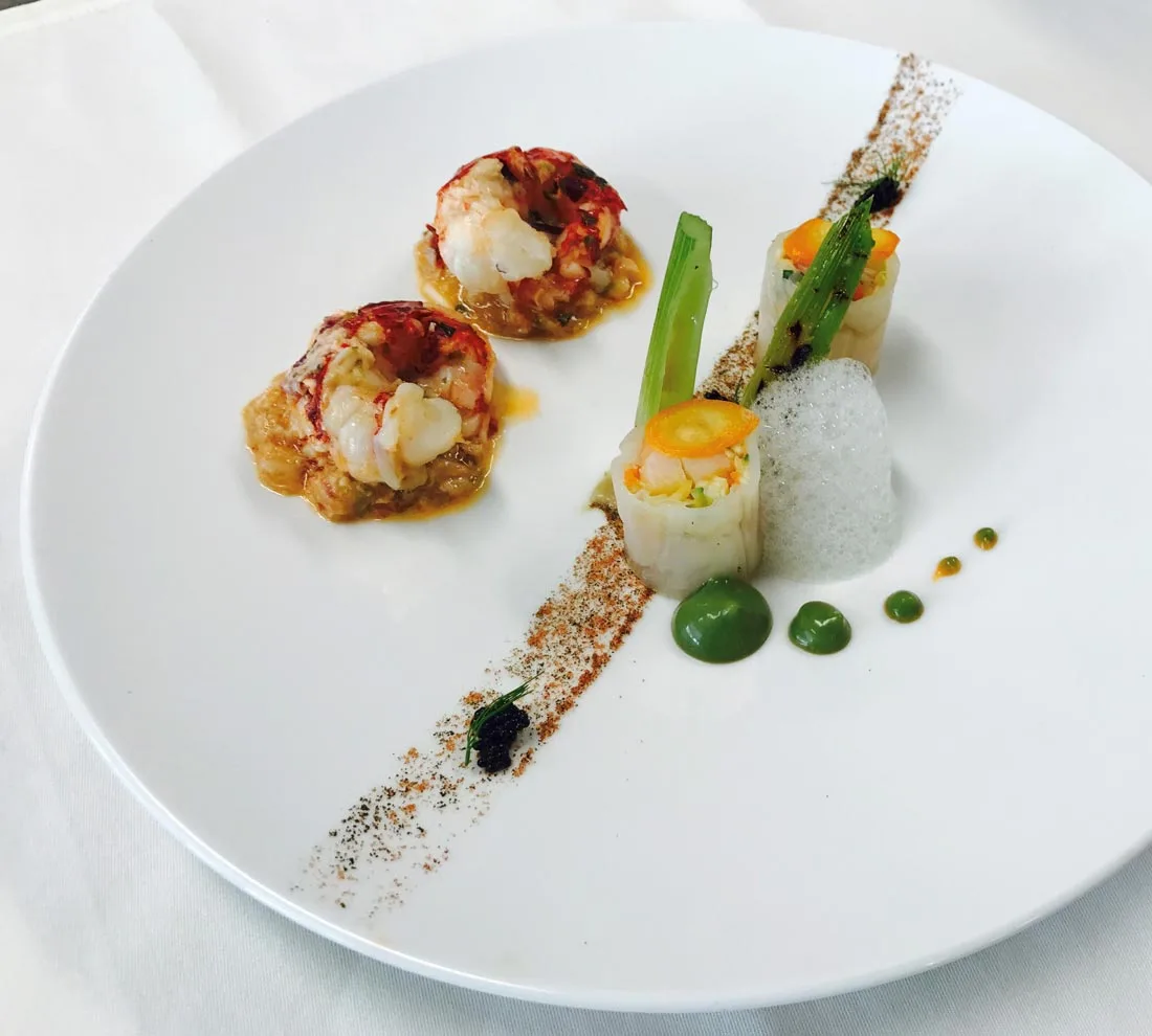 L'Auberge de Bagatelle — food