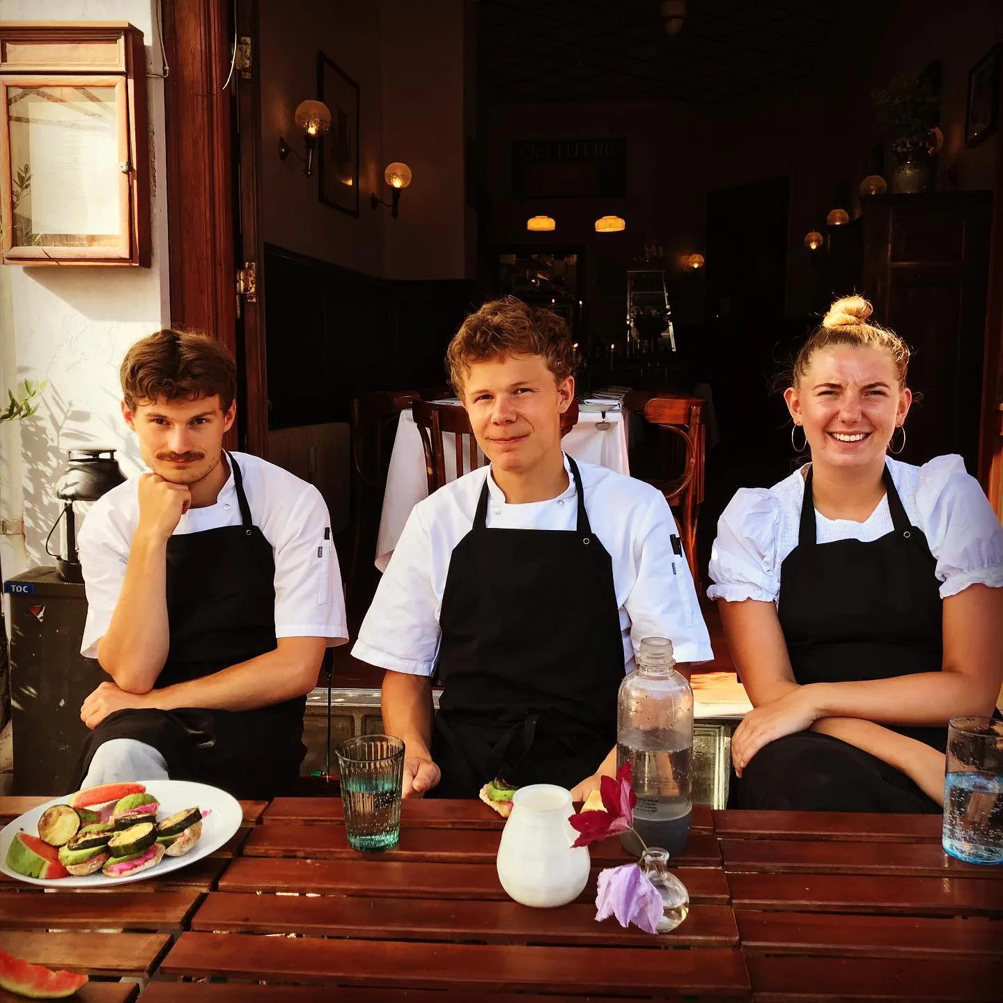 L’Estragon — kitchen