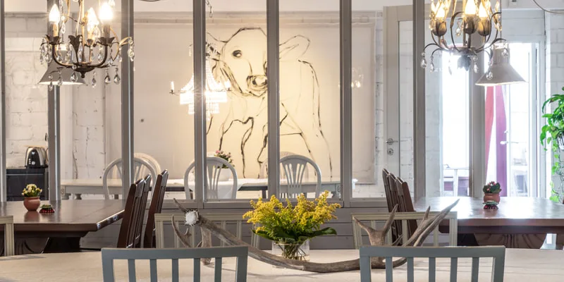 Restaurang Hulkoffgården — atmosphere