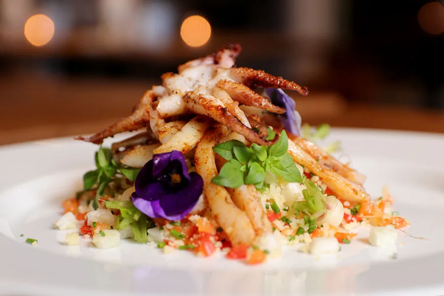 Villa de Torre — food
