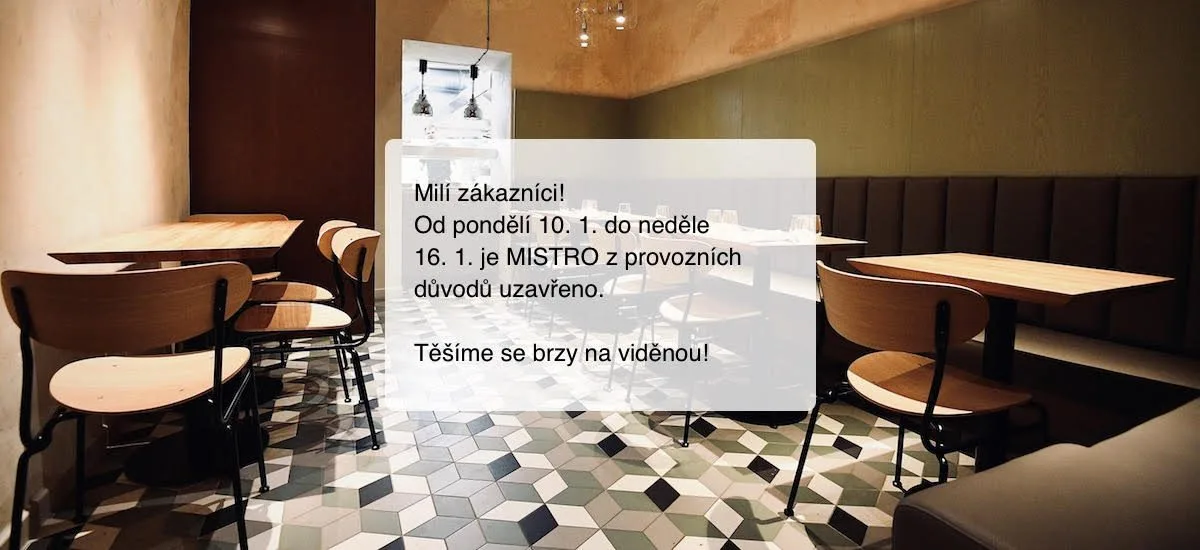 MISTRO, Prague
