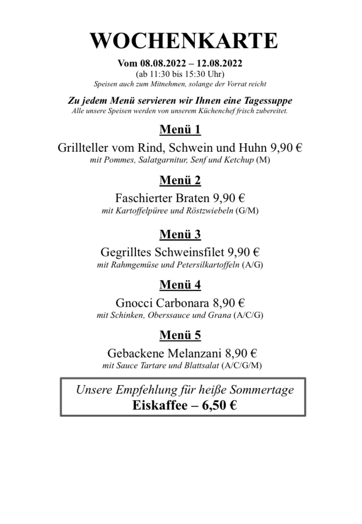 Restaurant Einstein — photo 46
